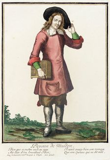 Recueil des modes de la cour de France, Paysan de Meudon between c1678 and c1693. Creator: Nicolas Bonnart
