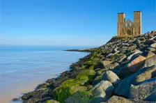 Reculver Towers, Kent, 2010. Creator: Historic England Staff Photographer