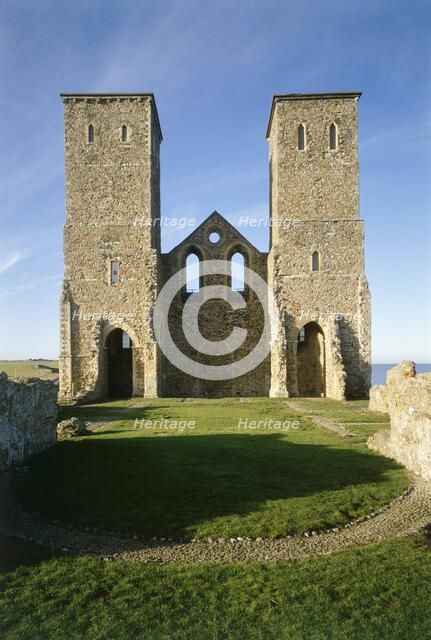 Reculver Towers, Kent, 2010. Creator: Historic England Staff Photographer.