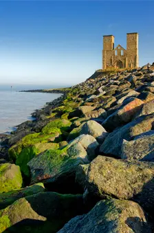 Reculver Towers, Kent, 2010. Creator: Historic England Staff Photographer