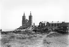Reculver Towers, Kent, c1890-c1910. Artist: W & Co
