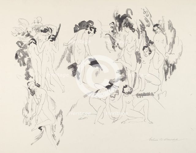 Recurrence, 1921. Creator: Arthur Davies.