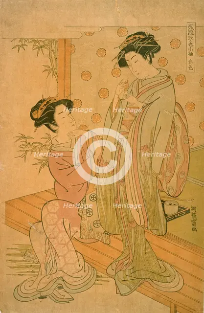 Red, 18th century. Creator: Isoda Koryusai.