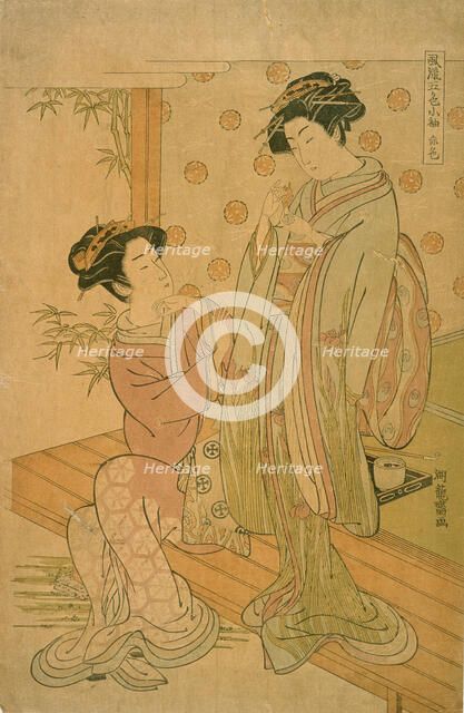 Red, 18th century. Creator: Isoda Koryusai.