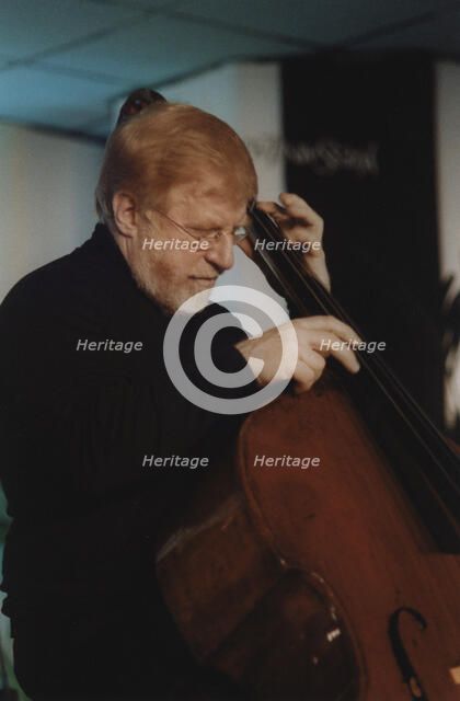 Red Mitchell, Jazz Inn Party, Nordwijk, Netherlands, 1989. Creator: Brian Foskett.