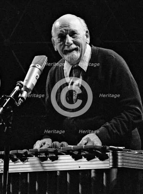 Red Norvo, Capital Jazz, Knebworth, 1982.   Artist: Brian O'Connor.