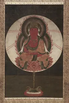 Red Amida, 1300s. Creator: Unknown