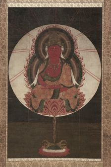 Red Amida, 1300s. Creator: Unknown