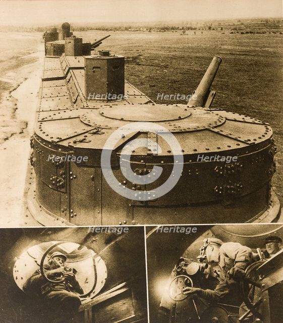 Red Army Armoured Trains before the Battle, Early 1930s.