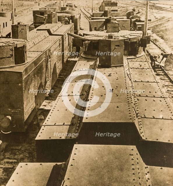 Red Army Armoured Trains, Early 1930s.