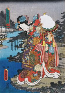 Red, between c1847 and c1852. Creator: Utagawa Kunisada