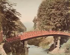 [Red Bridge], 1870s. Creator: Unknown