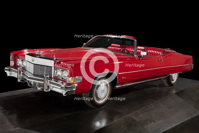 Red Cadillac Eldorado owned by Chuck Berry, 1973. Creator: Unknown.