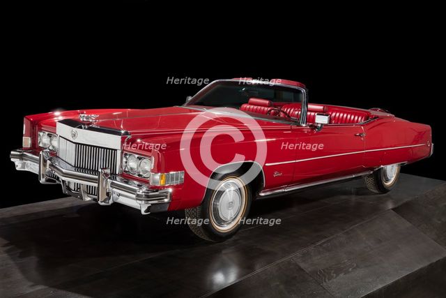 Red Cadillac Eldorado owned by Chuck Berry, 1973. Creator: Unknown.