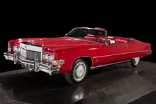 Red Cadillac Eldorado owned by Chuck Berry, 1973. Creator: Unknown