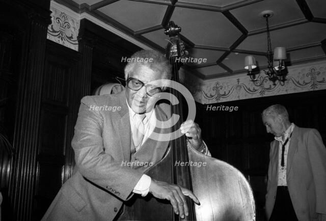 Red Callender, Kettners, London, November 1985.    Artist: Brian O'Connor.