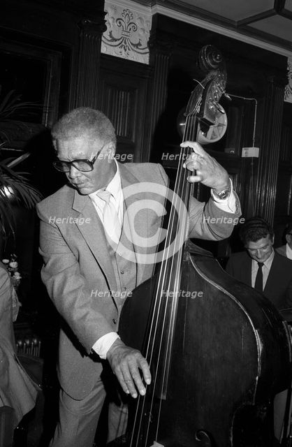 Red Callender, Kettners, London, November 1985.    Artist: Brian O'Connor.