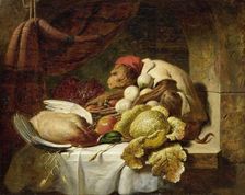 Red cap 1857. Creator: George Lance