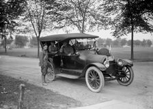 Red Cross Motor Corps - Groups, 1917. Creator: Harris & Ewing