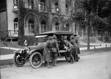 Red Cross Motor Corps - Groups, 1917. Creator: Harris & Ewing