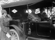 Red Cross Motor Corps - Groups, 1917. Creator: Harris & Ewing