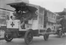 Red Cross Auto N.G. S.N.Y., between c1910 and c1915. Creator: Bain News Service