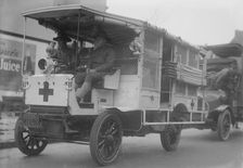 Red Cross Auto N.G. S.N.Y., between c1910 and c1915. Creator: Bain News Service