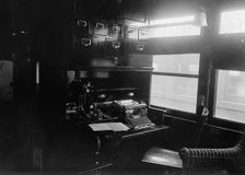 Red Cross, American - Sanitary Railroad Car, 1917. Creator: Harris & Ewing