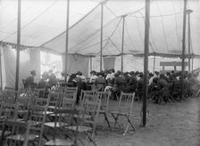 Red Cross, American - Women's National Service School; Red Cross Instructions in Care of Sick, 1916. Creator: Harris & Ewing