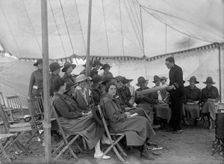 Red Cross, American - Women's National Service School; Red Cross Instructions in Care of Sick, 1916. Creator: Harris & Ewing