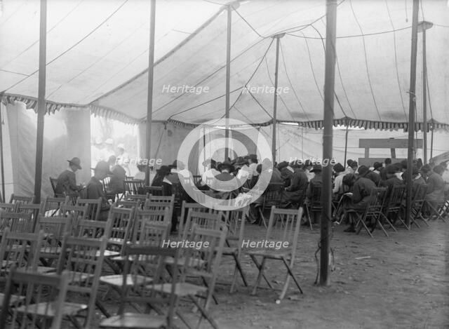 Red Cross, American - Women's National Service School; Red Cross Instructions in Care of Sick, 1916. Creator: Harris & Ewing.