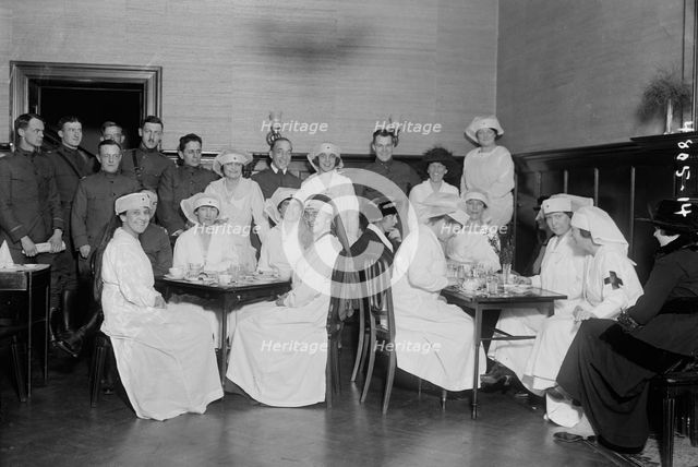 [Red Cross] (Dining), between c1915 and c1920. Creator: Bain News Service.
