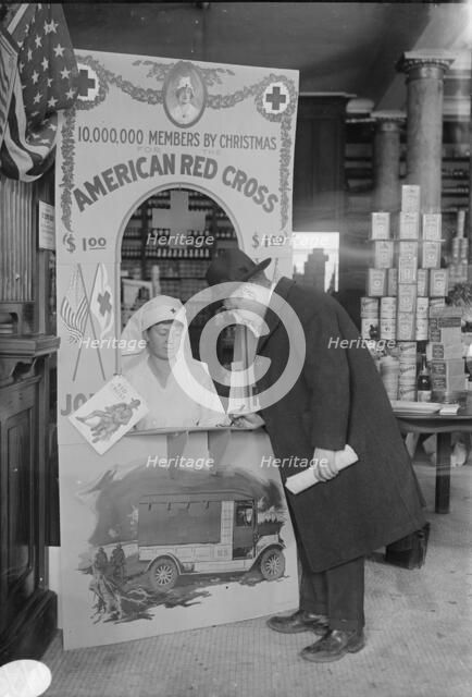 Red Cross Drive, 1917. Creator: Bain News Service.