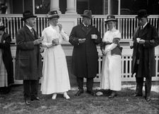 Red Cross Luncheon On General Scott's Lawn - Unidentified; Boardman; Taft; Mrs. Scott; Davison, 1917 Creator: Harris & Ewing