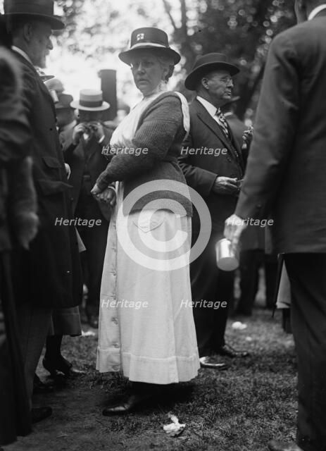 Red Cross Luncheon On General Scott's Lawn - Mrs. Hugh L. Scott, 1917. Creator: Harris & Ewing.