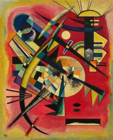 Red Depth, 1925. Creator: Vassily Kandinsky