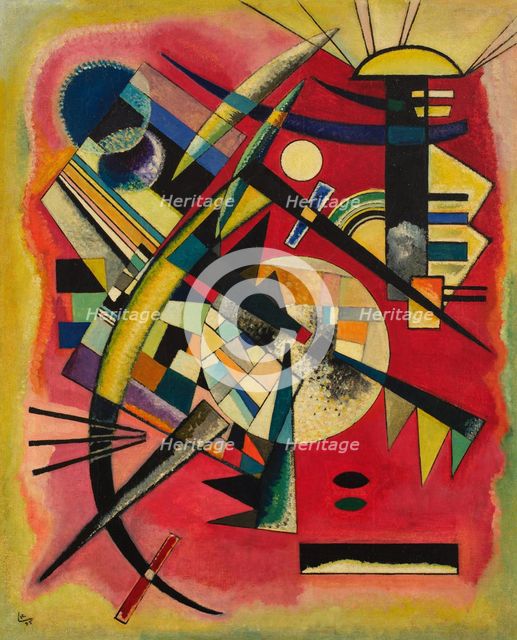 Red Depth, 1925. Creator: Vassily Kandinsky.