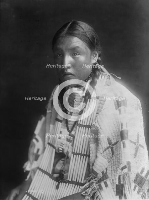 Red Elk Woman, c1907. Creator: Edward Sheriff Curtis.