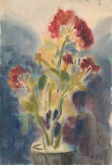 Red flower, 1930-1935. Creator: Zolo Palugyay