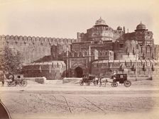 Red Fort, Delhi, India, 1860s-70s. Creator: Unknown
