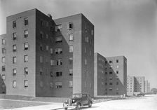 Red Hook Housing Project, Brooklyn, New York, 1939. Creator: Gottscho-Schleisner, Inc
