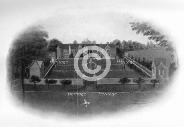 'Red House, Near York, In The Time of Charles I ', 1911. Artist: Unknown.