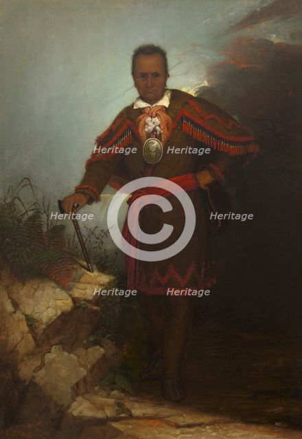 Red Jacket (Sagoyewatha), 1868. Creator: Thomas Hicks.