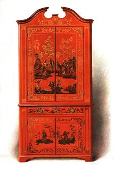 Red Lacquer Cabinet, 1907 (1908). Creator: Shirley Slocombe