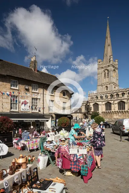 Red Lion Square, Stamford, Lincolnshire, c2010-c2018. Creator: Patricia Payne.