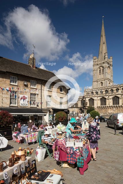 Red Lion Square, Stamford, Lincolnshire, c2010-c2018. Creator: Patricia Payne.