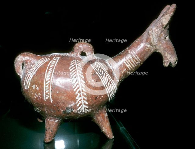 Red Polished Vase, Cyprus, Middle Bronze Age, 2000-1600 BC. Artist: Unknown