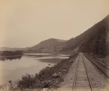 Red Rocks Near Allen's, c. 1895. Creator: William H Rau