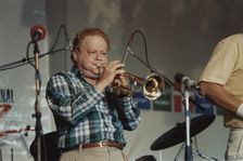 Red Rodney, Edinburgh Jazz Festival, Scotland, 1988. Creator: Brian Foskett