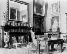 Red Room, White House, Washington, D.C., c1890. Creator: Frances Benjamin Johnston